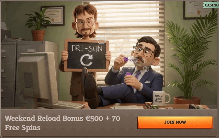 SpinBoss Reload Bonus and Cashback 