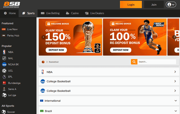 BitcoinSportsbook.ag Sport Bonus 