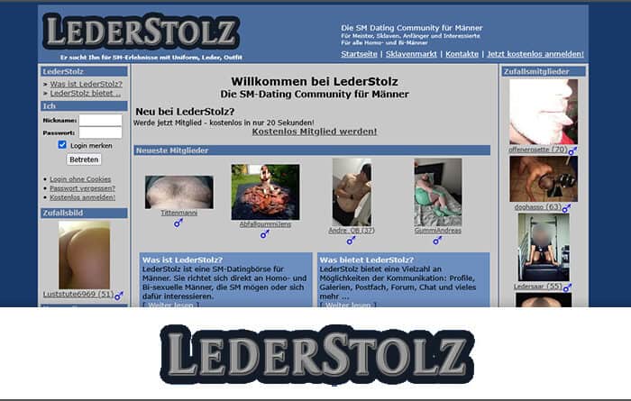 Lederstolz.com – Lebe deinen Fetisch aus!