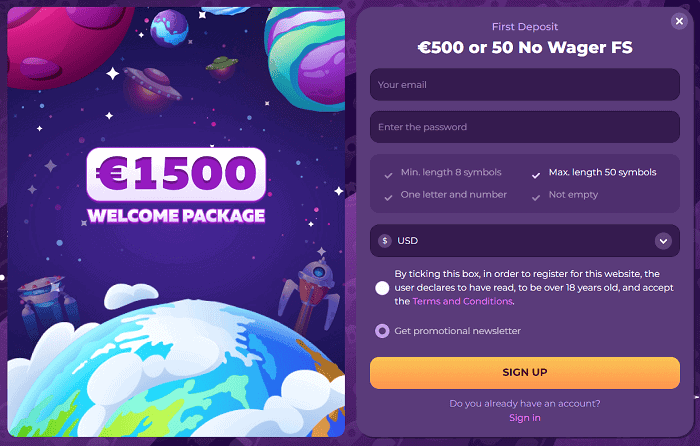 Click here to claim welcome bonus! 