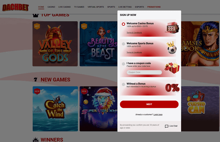 Create Your Player Account 