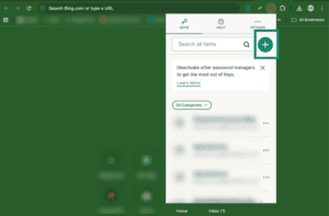 ExpressKeys app showing plus icon highlighted.