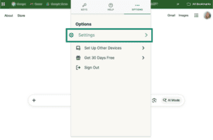 ExpressKeys browser extension settings.