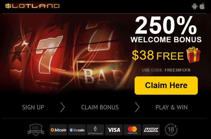 Free Chip Slotland Casino 