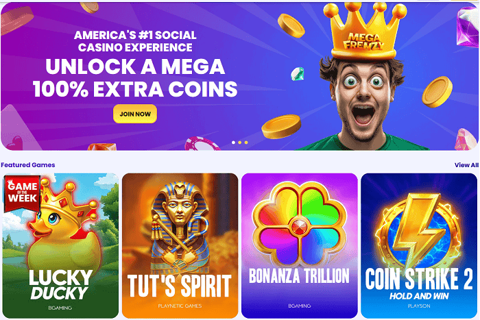 Mega Frenzy Casino Promotions for USA players 