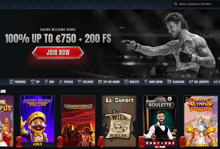Open your account at Glorion Casino - register and play here! 