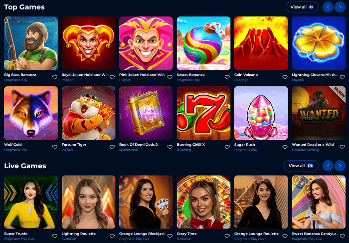 Billionairespin Casino Games Online 