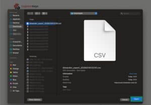 Import from Bitwarden to ExpressKeys.