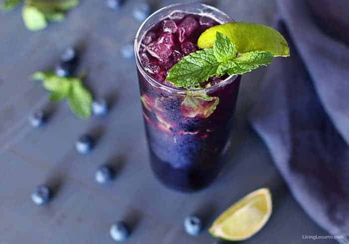 Blueberry Mojito Pitcher Recipe