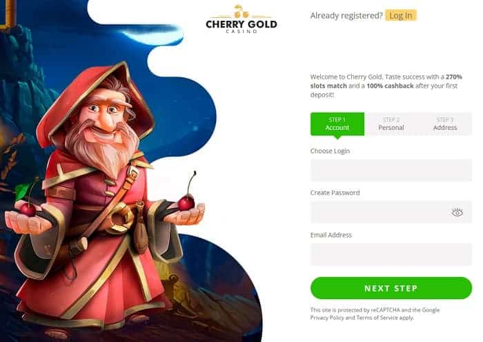 Fill the registration form 