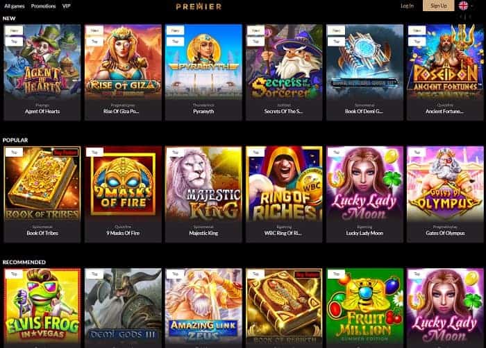 Premier Slot Machines 