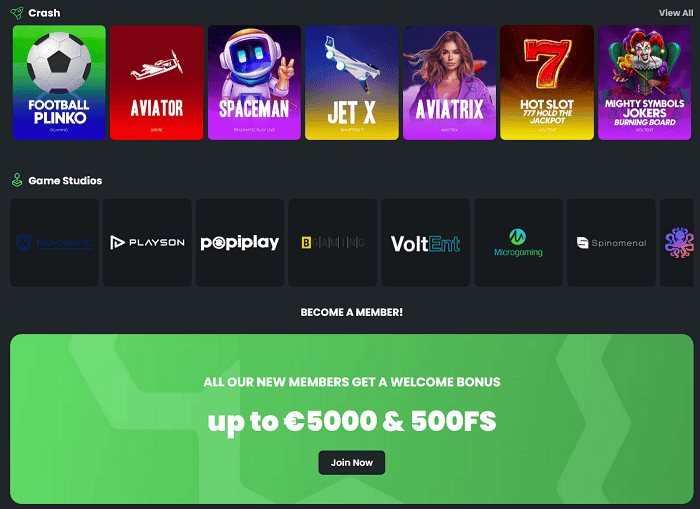 Winningz Crypto Casino Bonus 