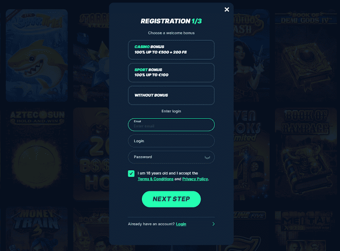 Register and Play Today