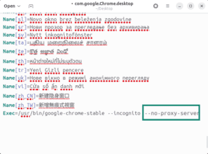 Add “no proxy server.”