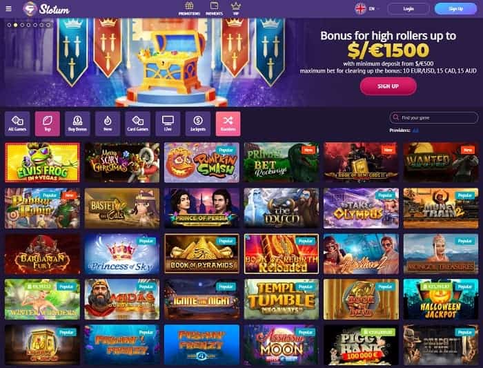 Register with Slotum Now!