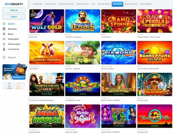 Spin Bounty Free Bonus