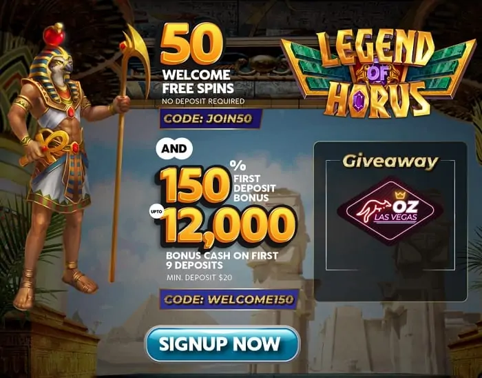 Oz Las Vegas Landing Page