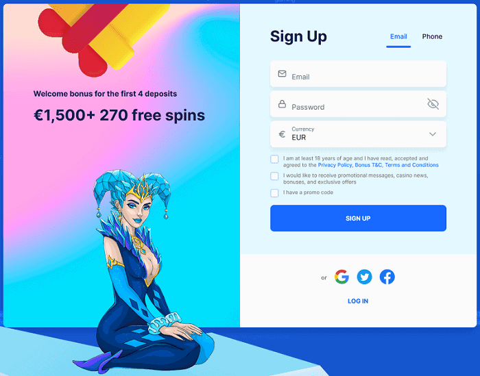 Open Your Account Here