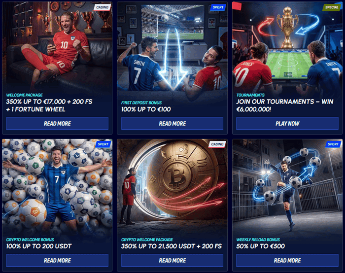 Latest Bonuses at BetScore Online Casino 