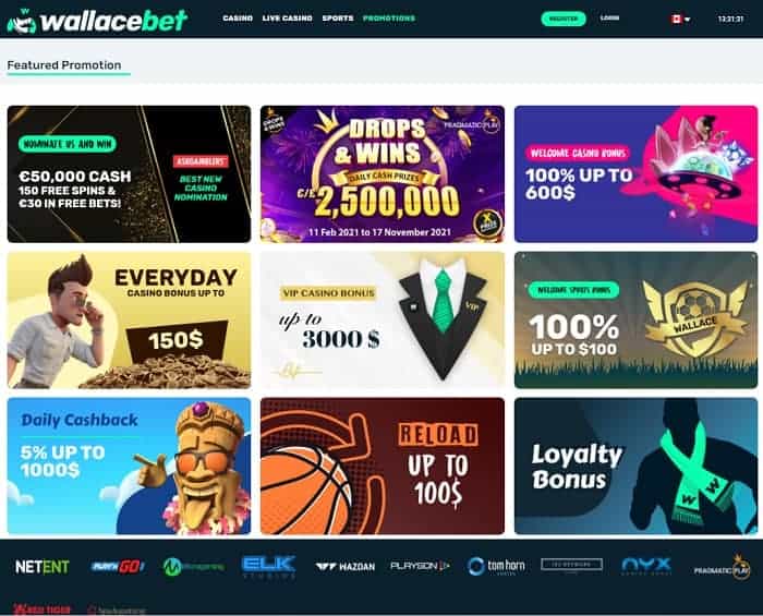 Latest casino bonuses and promotions 