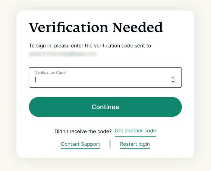 ExpressVPN's Verification Needed page on desktop.