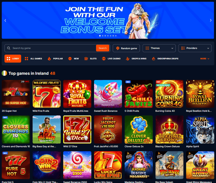 Join FS Casino and play 50 free spins! 