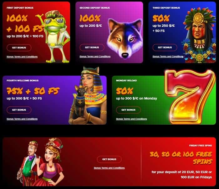 100% bonus and 100 free spins on Frog Elvis