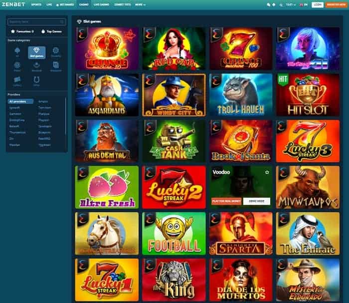 Zen Casino free spins