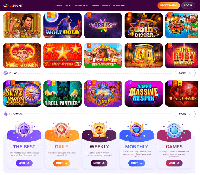 All Right Free Bonus 