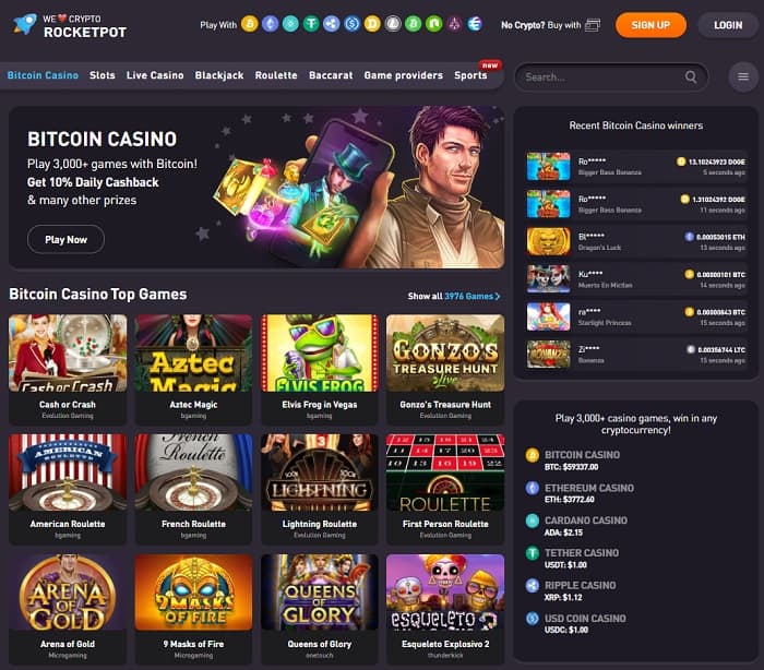 Get 1 BTC free bonus and gratis spins! 