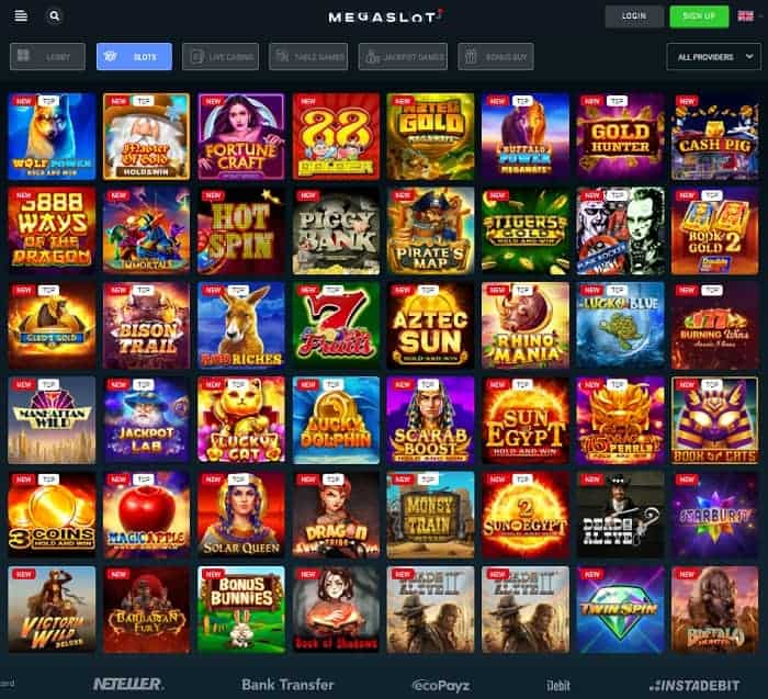 Megaslots Casino Free Spins