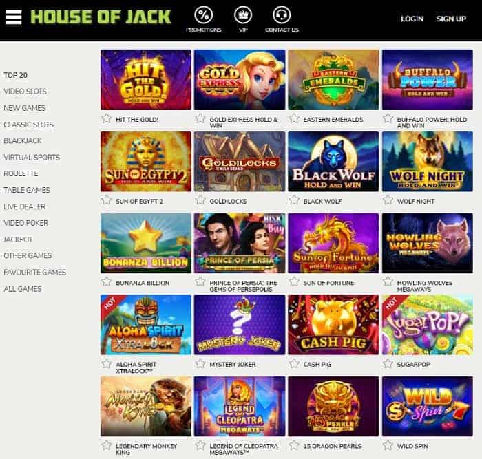 House of Jack Free Spins
