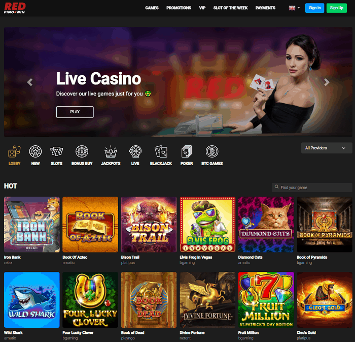 RedPing Casino Review