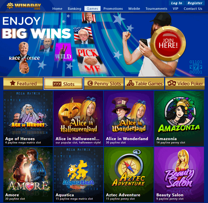 Win A Day Casino Review 