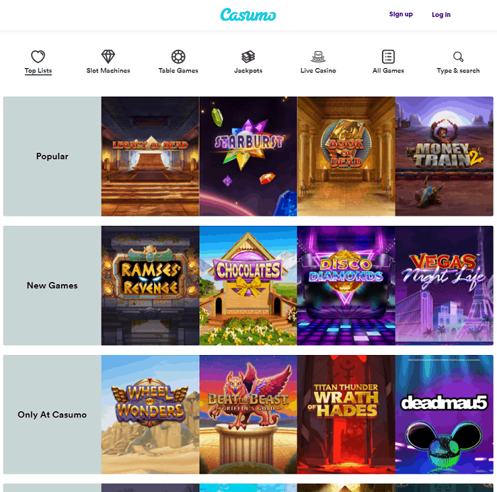 Casumo Casino and Sportsbook Review 