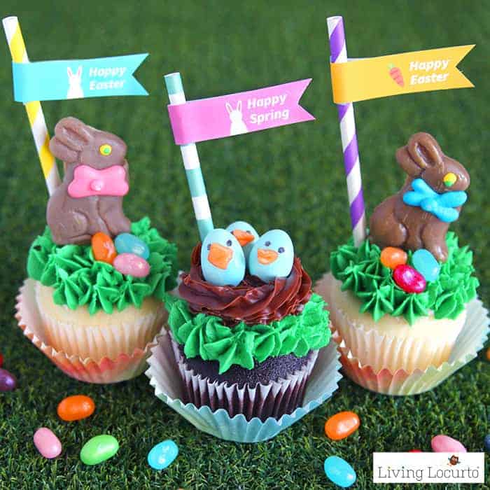 Cute Easter Cupcakes