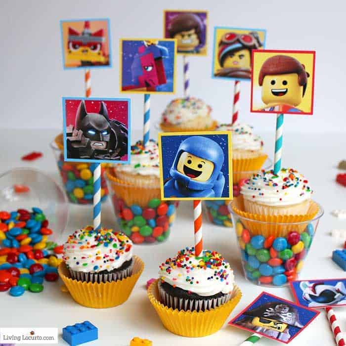 Lego Movie Free Printable Cake Toppers.  Lego movie party, Lego birthday,  Lego themed party