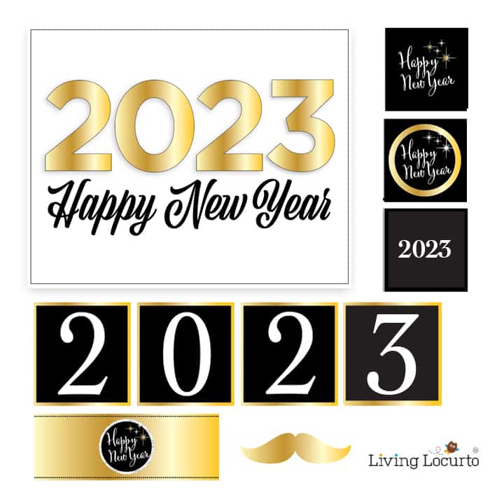 2023 New Years Eve Party Printables