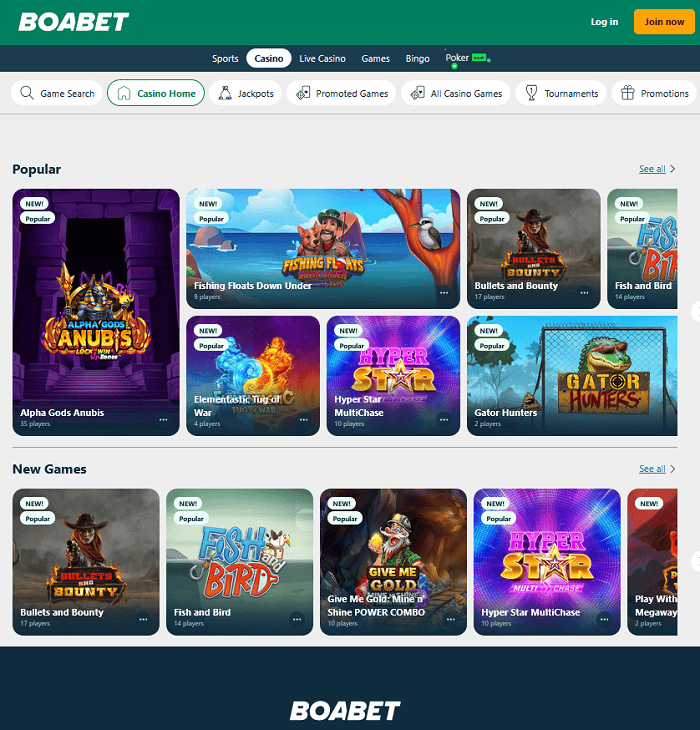 Boaboa casino app