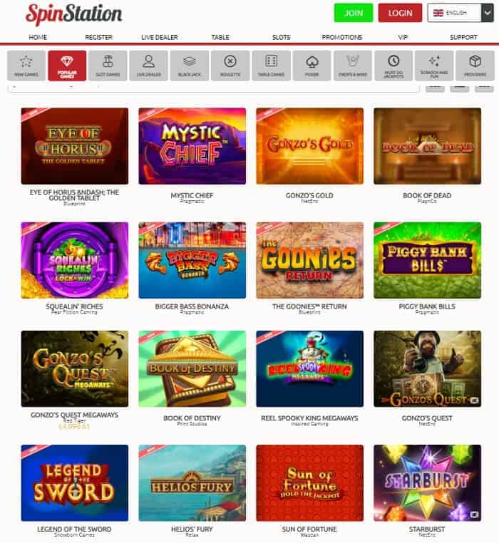 Spin Station Casino Review and Rating 