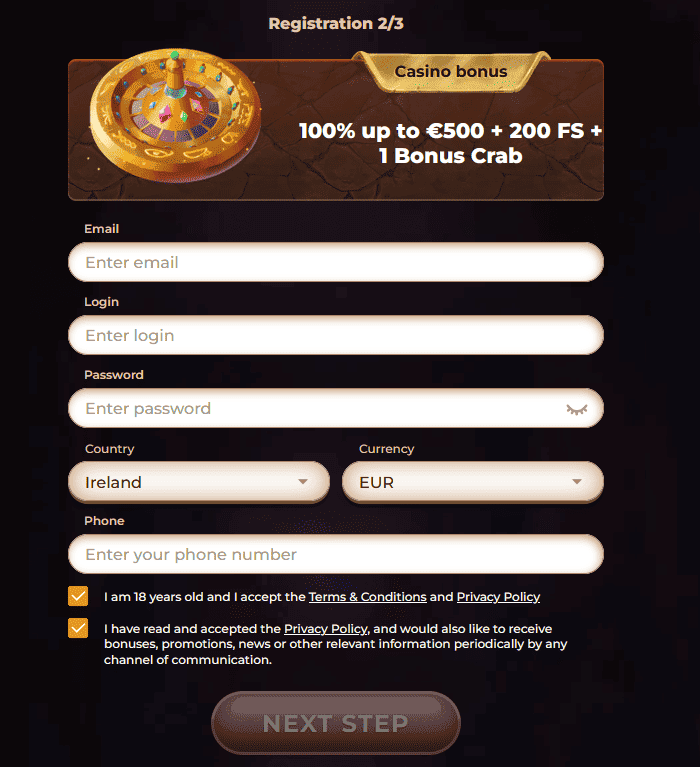 Create Your Account Now 