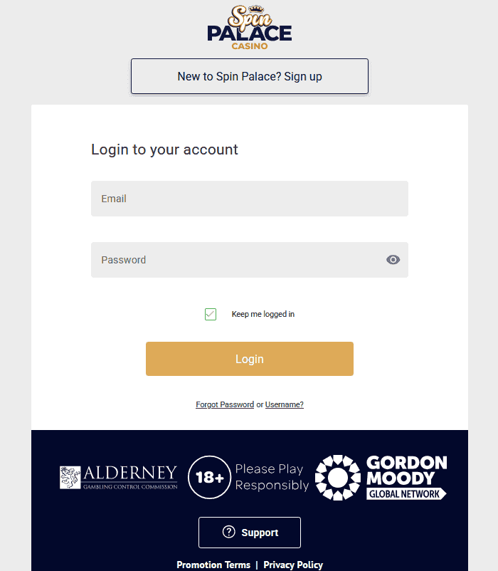 Join Spin Palace Now 