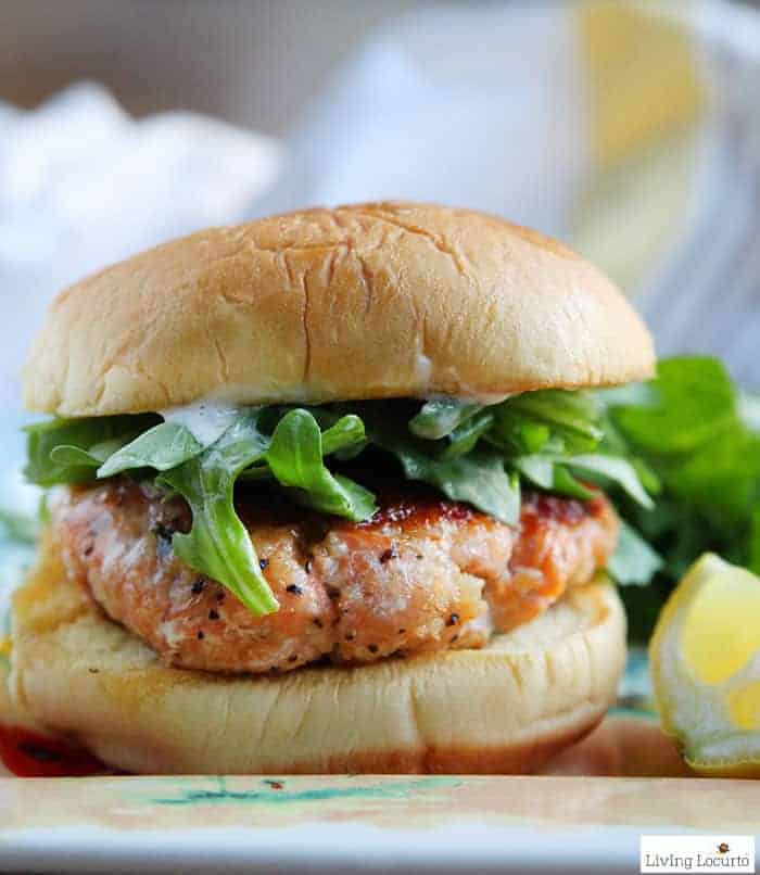 Grilled Salmon Burgers