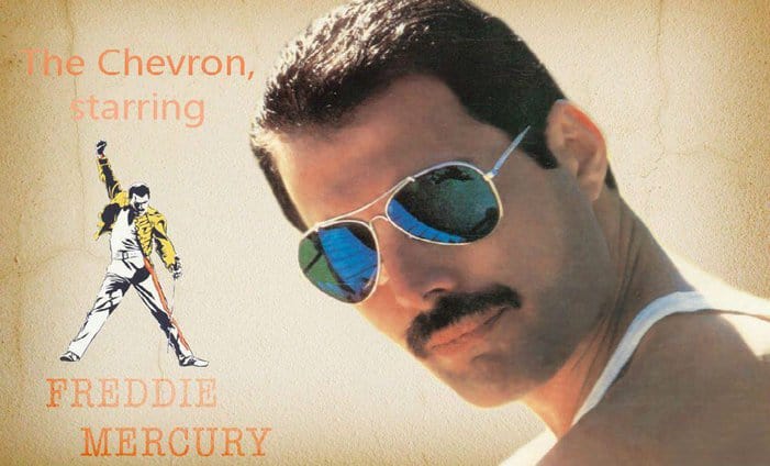 Freddie Mercury starring the chevron mustache - grow a mustache