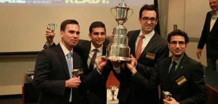 McKinsey Cup Winners from Katz Advise PNC to Skip Canada one year MBA University of Pittsburgh