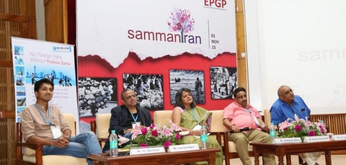 iim-b-one-year-mba-epgp-full-time-executive-mba-1-yr-mba-sammantran-2015-spotlight-on-the-unorganized-sector