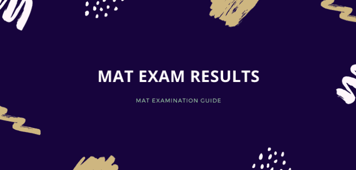 MAT Exam Results