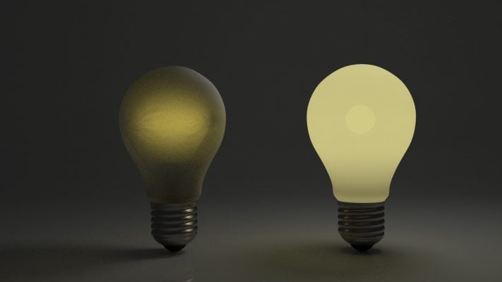 đèn LED liên tục nhấp nháy