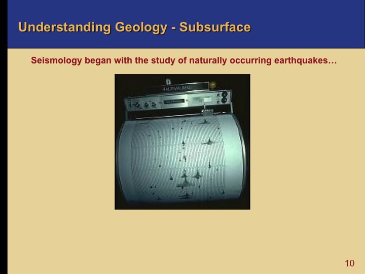 Oil and Gas Exploration - Subsurface Geology