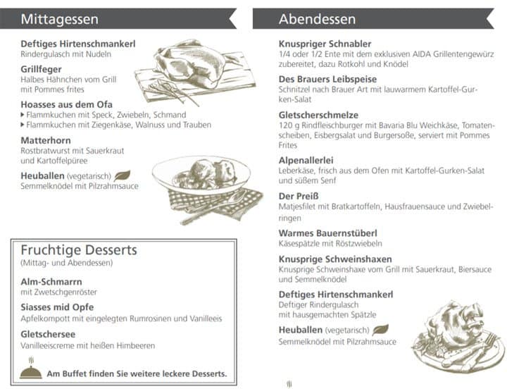 Almhüttenfeeling mit AIDA Neues Spezialitätenrestaurant auf der AIDAbella